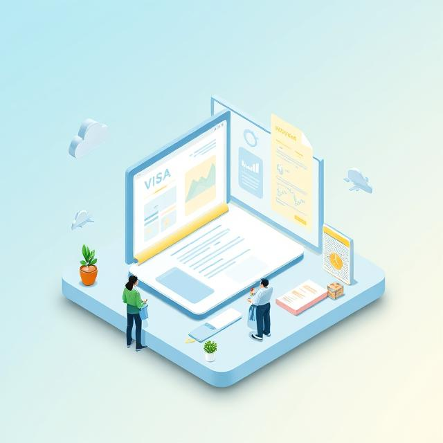Student Visa Illustration